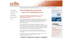 Desktop Screenshot of ontrix.de