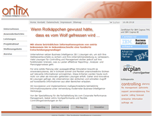Tablet Screenshot of ontrix.de